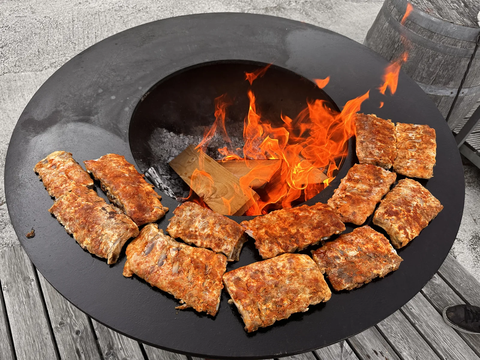 R&B Food rebarca spremna za grill